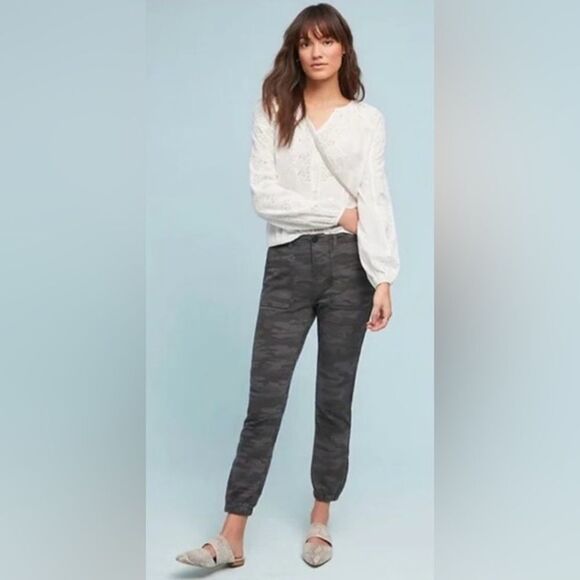 Sanctuary x Anthropologie Camo Joggers Size S - Picture 1 of 6